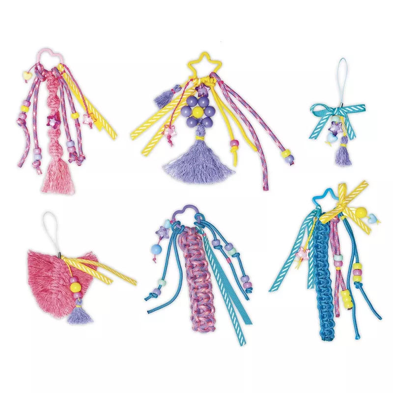 Janod Set creativo DIY de llaveros para bolso, set de manualidades de fieltro, a partir de 7 años