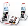 Teléfono inalámbrico DECT Swissvoice Xtra 2355 Duo, blanco