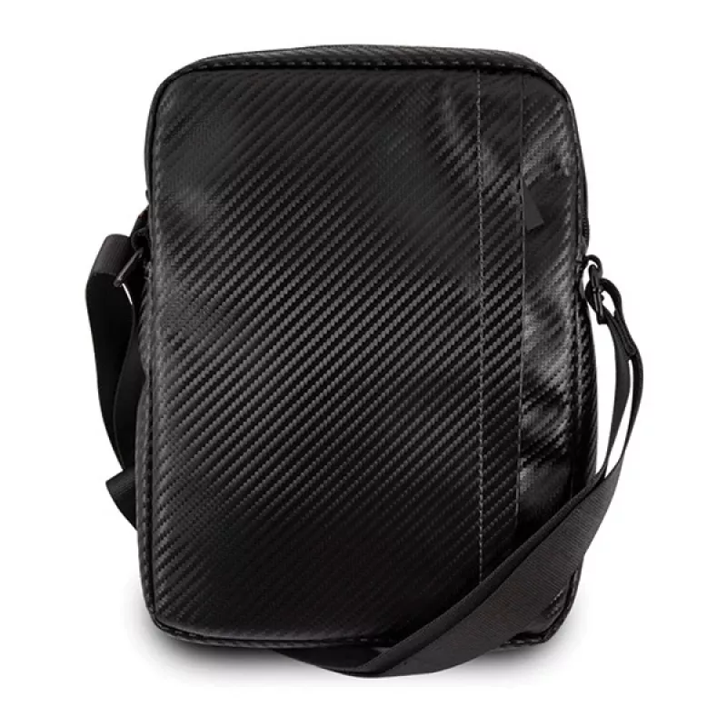 BMW Funda para tablet 8 pulgadas Carbon Red Stripe negra