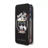 Karl Lagerfeld KLFLBKPXKSB Funda tipo libro Signature Glitter para iPhone X/Xs, negra