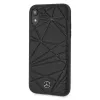 Mercedes-Benz MEPERHCI61QGLBK Funda rígida Twister para iPhone XR negra