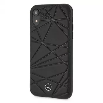 Mercedes-Benz MEPERHCI61QGLBK Funda rígida Twister para iPhone XR negra