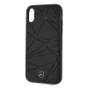 Mercedes-Benz MEPERHCI61QGLBK Funda rígida Twister para iPhone XR negra