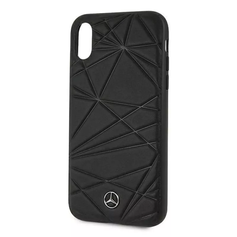 Mercedes-Benz MEPERHCI61QGLBK Funda rígida Twister para iPhone XR negra