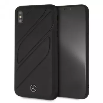 Mercedes-Benz Funda rígida New Organic I para Apple iPhone XS Max - negra