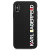 Karl Lagerfeld KLHCPXBHWHBK Funda rígida iPhone X/XS Black Glossy Bauhaus