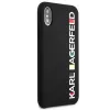 Karl Lagerfeld KLHCPXBHWHBK Funda rígida iPhone X/XS Black Glossy Bauhaus
