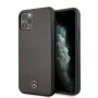Mercedes-Benz Funda rígida Wood Line Rosewood para Apple iPhone 11 Pro Max - marrón