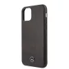 Mercedes-Benz Funda rígida Wood Line Rosewood para Apple iPhone 11 Pro Max - marrón