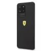Ferrari Funda rígida FESSIHCS69BK Funda de silicona para Samsung Galaxy S20 Ultra - negra