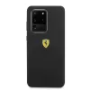 Ferrari Funda rígida FESSIHCS69BK Funda de silicona para Samsung Galaxy S20 Ultra - negra