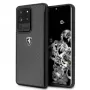 Ferrari Funda rígida FEHCAHCS69BK para Samsung Galaxy S20 Ultra, Black Carbon Heritage