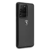 Ferrari Funda rígida FEHCAHCS69BK para Samsung Galaxy S20 Ultra, Black Carbon Heritage
