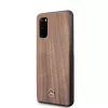 MERCEDES-BENZ Funda rígida Wood Line Walnut para Samsung Galaxy S20 (SM-G980) - marrón