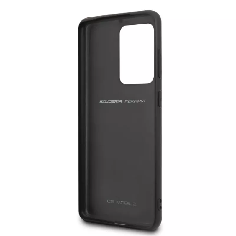Ferrari Funda rígida FEHQUHCS69RE para Samsung Galaxy S20 Ultra G988, Red Heritage