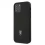 Ferrari FEOGOHCP12MBK Funda rígida Off Track Perforated para iPhone 12 / 12 Pro 6,1 pulgadas - negra
