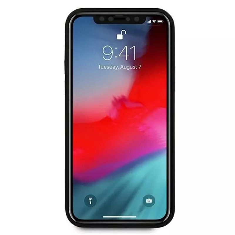 Ferrari Funda rígida Off Track Quilted para Apple iPhone 12 Pro Max 6,7 pulgadas negra