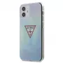 Guess GUHCP12SPCUMCGC02 Funda rígida azul para iPhone 12 mini 5,4 pulgadas Tie & Die Collection
