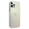 Guess GUHCP12M3D4GIRBL Funda rígida Iridescent Opal para Apple iPhone 12 / iPhone 12 Pro 6,1 pulgadas - 4G 3D Pattern Collection