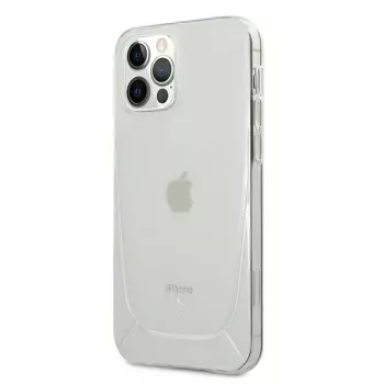 MERCEDES-BENZ Funda rígida transparente para iPhone 12/12 Pro 6,1 pulgadas Transparent Line