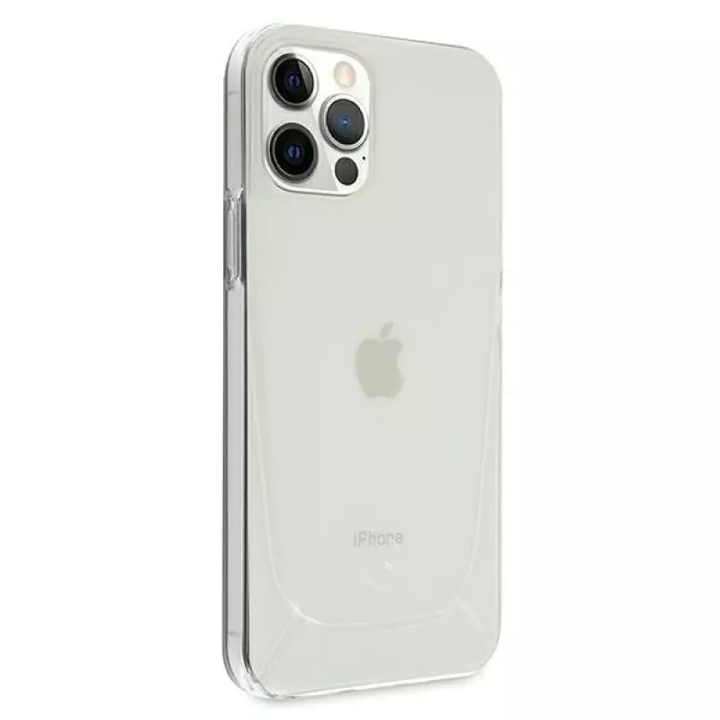 MERCEDES-BENZ Funda rígida transparente para iPhone 12/12 Pro 6,1 pulgadas Transparent Line