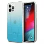 Mercedes-Benz MEHCP12MCLGBL Funda rígida azul para iPhone 12/12 Pro 6,1 pulgadas Transparent Line