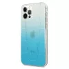 Mercedes-Benz MEHCP12MCLGBL Funda rígida azul para iPhone 12/12 Pro 6,1 pulgadas Transparent Line