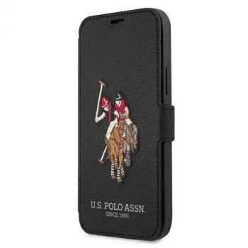 U.S. POLO ASSN. Polo Embroidery Collection funda tipo libro para iPhone 12/12 Pro 6,1