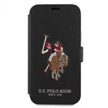 U.S. POLO ASSN. Polo Embroidery Collection funda tipo libro para iPhone 12/12 Pro 6,1