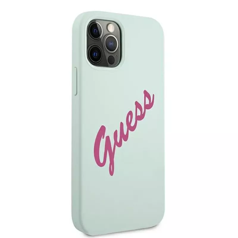 Guess Silicone Vintage carcasa rígida para Apple iPhone 12 / 12 Pro 6,1