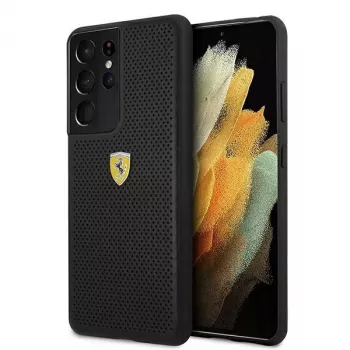 Ferrari FESPEHCS21LBK S21 Ultra G996 carcasa rígida negra On Track perforada
