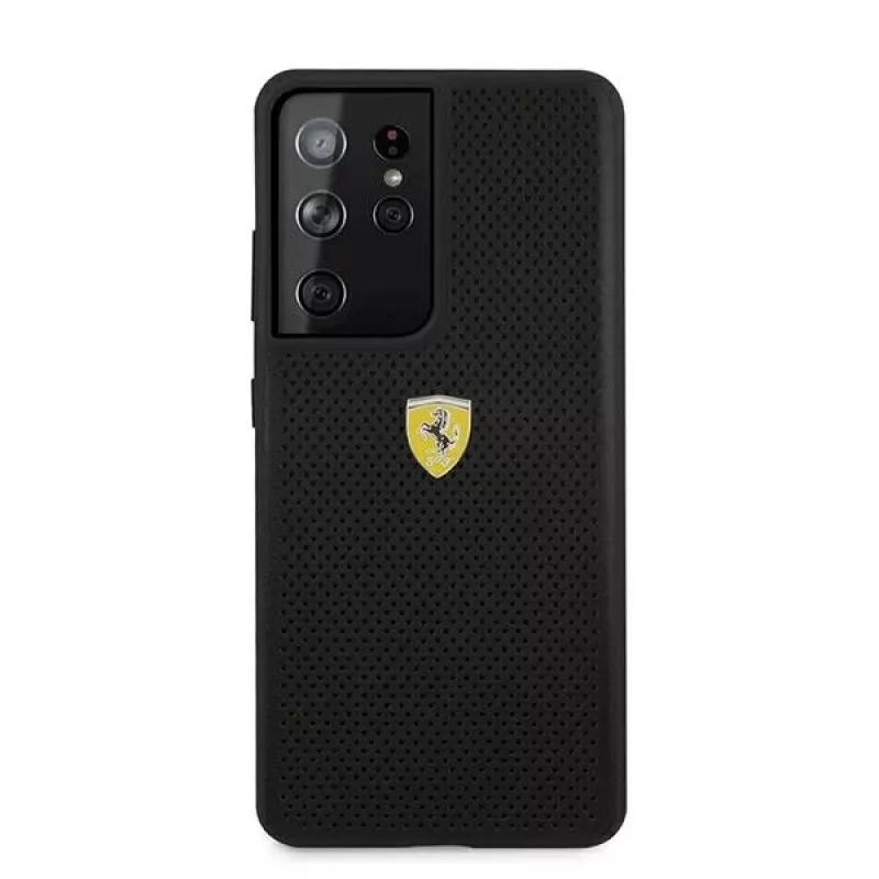 Ferrari FESPEHCS21LBK S21 Ultra G996 carcasa rígida negra On Track perforada