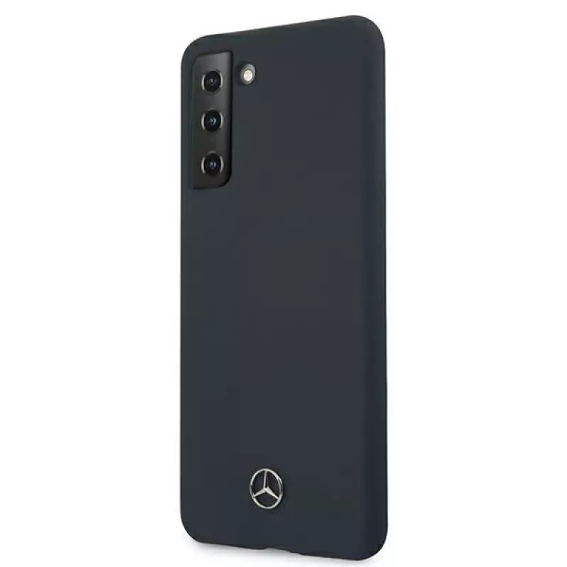 Mercedes-Benz Silicone Line carcasa rígida para Samsung Galaxy S21 - azul