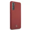 Mercedes-Benz Silicone Line carcasa rígida para Samsung Galaxy S21 (SM-G991) - roja