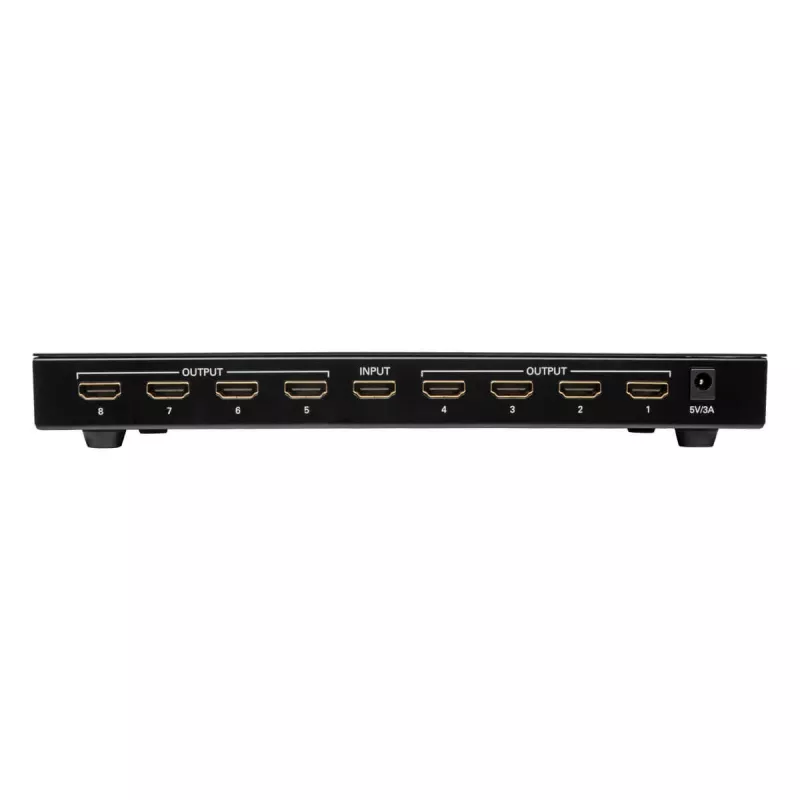 Eaton Tripp Lite B118-008-UHD Switch HDMI - 8 entradas, 1 salida, 4K UHD, HDR, negro
