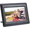 AGFAPHOTO Agfa Photo LED HD 7 Marco de fotos digital con reloj y calendario APF700 Negro