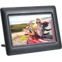 AGFAPHOTO Agfa Photo LED HD 7 Marco de fotos digital con reloj y calendario APF700 Negro