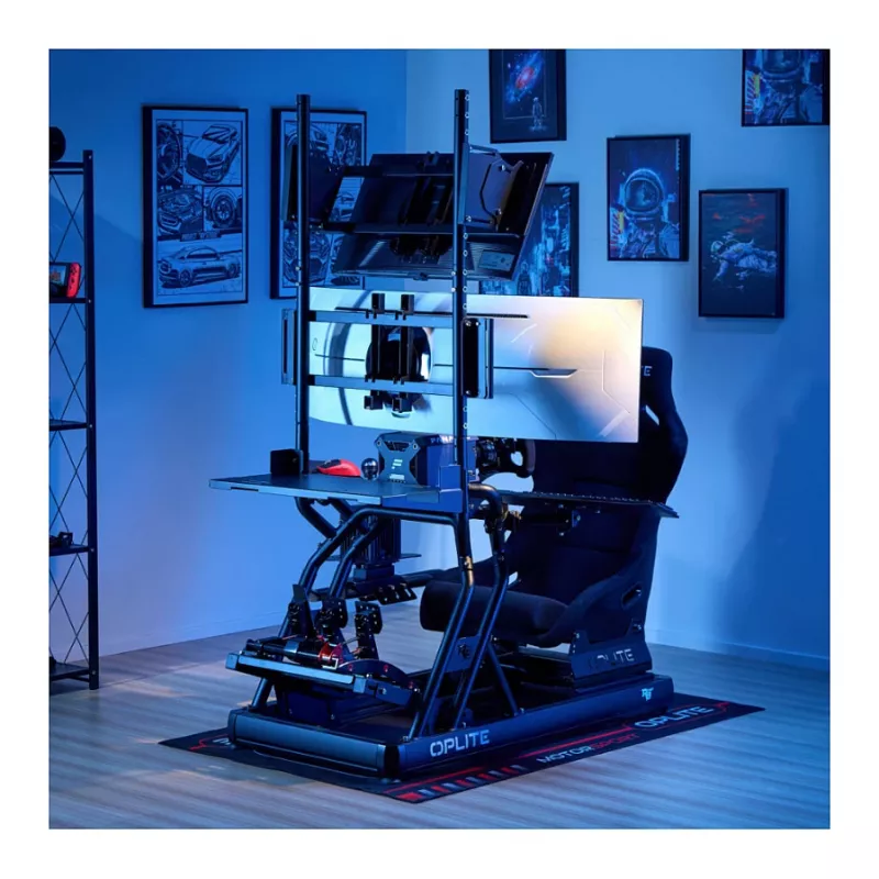 OPLITE Soporte de monitor R8 para monitor individual Negro Retail (OP-R8-SMMB)