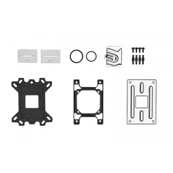 EK Water Blocks EK-Quantum Velocity D-RGB bloque de agua para CPU AMD AM4 - plateado/negro/transparente