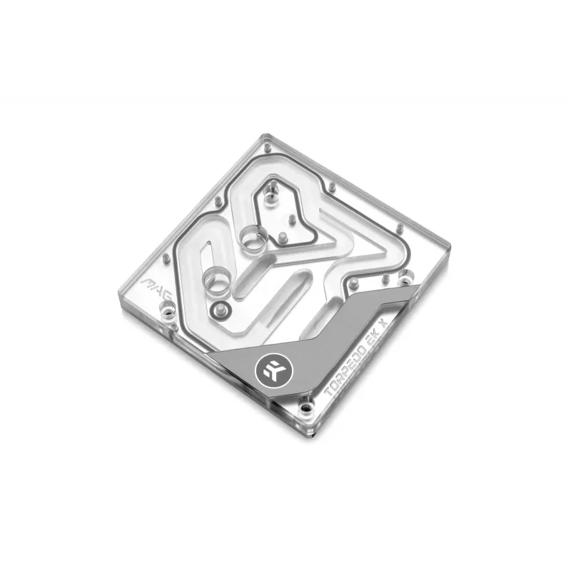 EK Water Blocks Mana LiteBlock MAG Torpedo Z690 D-RGB Monoblock - Transparente - LGA 1700 - G1/4