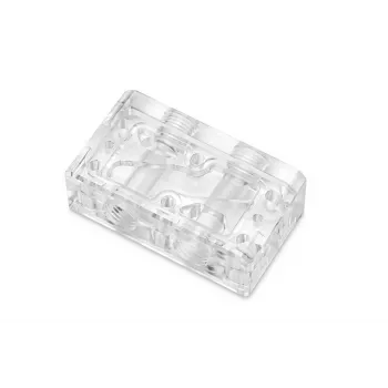 EK Water Blocks Vector² GPU Water Block Interconnect Bridge - Acrílico - Transparente - G1/4 pulgadas - 41 mm