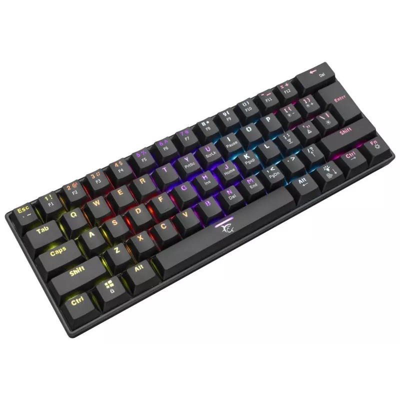 WHITE SHARK Black Shark GK-2022 Shinobi US Brown SW teclado mecánico