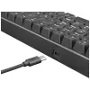WHITE SHARK Black Shark GK-2022 Shinobi US Brown SW teclado mecánico