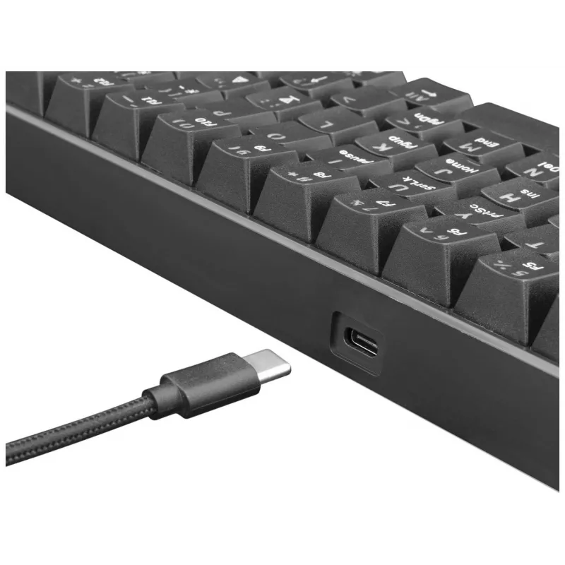 WHITE SHARK Black Shark GK-2022 Shinobi US Brown SW teclado mecánico