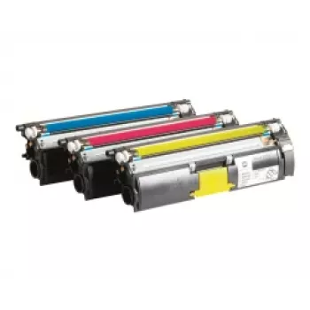 Konica Minolta MagicColor 2400, 2430, 2450 kit de tóner value - cian, magenta, amarillo (pack de 3) original OEM 1710595001