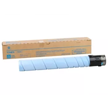 Konica Minolta Cartucho de tóner cian de alta capacidad A06V453, original
