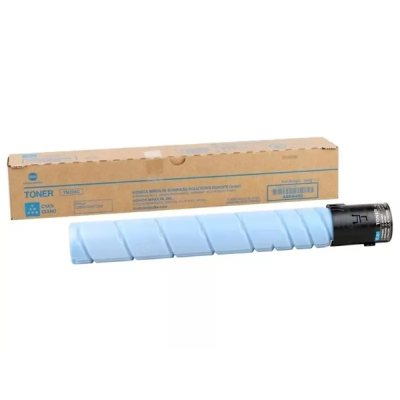 Konica Minolta Cartucho de tóner cian de alta capacidad A06V453, original