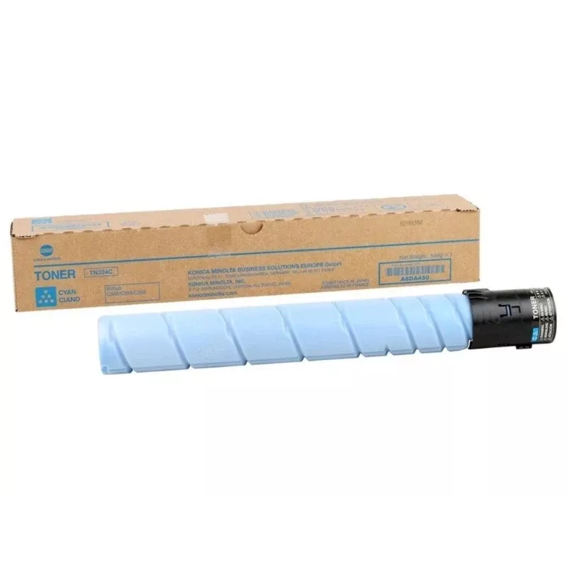 Konica Minolta Cartucho de tóner cian de alta capacidad A06V453, original