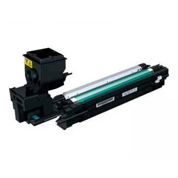 Konica Minolta TNP-20Y cartucho de tóner original amarillo A0WG07H para magicolor 3730DN