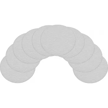 HAZET 9033-5-04/10 Almohadillas de lijado de repuesto, grano 320, 76,2 mm, 10 uds.